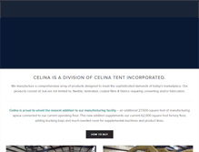 Tablet Screenshot of celinaindustries.com